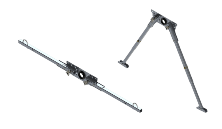 Bipied téléscopique