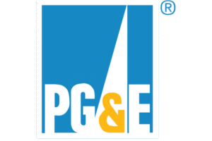 Logo PG&E pour référence actionneur de vanne